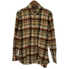 CHAPS RALPH LAUREN　ネルシャツ　フランネル　長袖　トップス　ボタンダウン　胸ポケット　古着　/1234