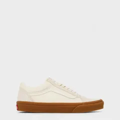 バンズ レディース シューズ スニーカー Vans Old Skool MarshmallowGum Canvas Trainers Unisex Adults MarshmallowGum