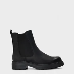 クラークス レディース シューズ ブーツ・レインブーツ Clarks Orinoco3 Top Ld54 Black Leather ブラック