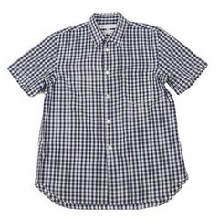 COMOLI ショートスリーブシャツ 半袖シャツ タータンチェック - メルカリ