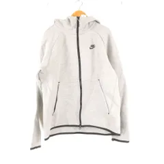 美品 NIKE ナイキ 928484 テックフリースフルジップフーディ M 綿他 ジップアップパーカー メンズ AO3843A15 