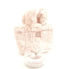 未使用 michell Macaron ミシェルマカロン ハンドバッグ ショルダーバッグ ファー トートバッグ レディース AD1543 のサムネイル