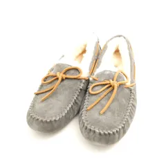 UGG アグ ダコタ S/N5612 モカシン 23cm フラットシューズ ボア ムートン リボン レディース AD1533 