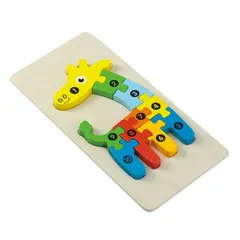 アーテック 木製すうじパズル きりん (022180)のサムネイル
