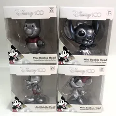 100周年記念ボブルヘッド ミッキー ミニー プー スティッチ ディズニー 【新品・未開封・海外限定】