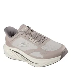 スケッチャーズ メンズ シューズ スニーカー Skechers Go Walk Max Cushioning Arch F Slip On Runners Mens Taupe トープ