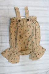 《新品》ベビーサロペット 70㎝ LaStella ベージュ ベビー服 3527702