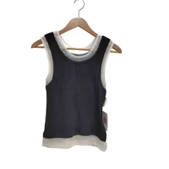 メゾンスペシャル MAISON SPECIAL 2way Neck Sheer Docking Tank Top レディース FREE のサムネイル