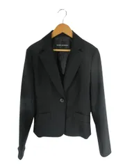 ボナジョルナータ BUONA GIORNATA ジャケット テーラード フォーマル 無地 ブラック サイズM QQQ