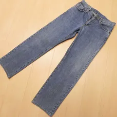 (465★ 日本製 EDWIN エドウィン 403 インターナショナルベーシック ユーズド加工 ストレート ジーンズ W30 古着