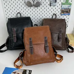 バックパック  リュックサック 大容量 PU革 可愛い  学生 制服 通勤 通学 旅行 イベント プレゼント ギフト 誕生日 シンプル  収納 小物整理に便利