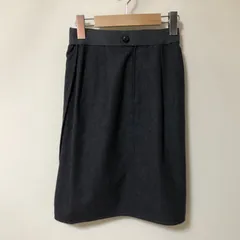 E207　VALENTINO GARAVANI BOUTIQUE ヴァレンティノ ガラヴァーニ ブティック 　チャコールグレー　スカート　4　のサムネイル