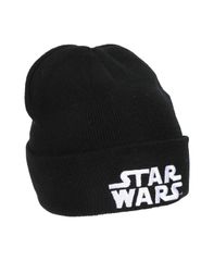 스타 워즈 맨즈 액세서리 모자 아크릴 니트 Star Wars Mens Starwars Embroidery Speckled Yarn Acrylic Knit Beanie Cuff Beanie Star wars starwar