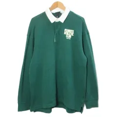 エイチ&エム H&M PEANUTS ATHLETIC CLUB スヌーピー スウェットシャツ 長袖 Relaxed Fit プリント L 175/108A 緑 グリーン X