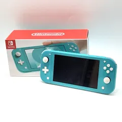 ★任天堂 Nintendo Switch Lite ニンテンドースイッチライト ターコイズ HDH-S-BAZAA 中古 007093