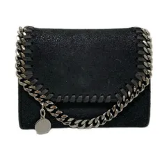 stellamccartney(ステラマッカートニー) 財布 ファラベラ 391836 黒×シルバー