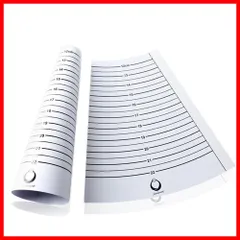 ジュエリーメイキング DIY 高靭性プラスチック 携帯便利／便利な携帯 サイザー バングル ゲージ マンドレル 手首サイズ測定ツール チェーン 手芸 12-22cm 道具 時計 測定 2枚セット 正確測定 ブレスレット 内周長 ブレスレットゲージサイザー