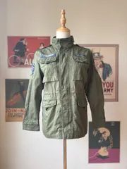 【希少】Denim & Supply Ralph Lauren ヘリンボーン M-65 フィールドジャケット