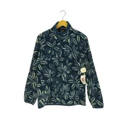 パタゴニア patagonia 00s メキシコ製 SYNCHILLA シンチラ ハイビスカス 花柄  SNAP-T スナップT プルオーバーフリース メンズ import：M 