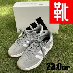 M-476 ■kutsu.com公式■　adidas アディダス RUN 72 W JI4913　グレー×ホワイト　23.0ｃｍ