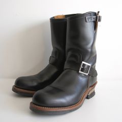 美品/茶芯】REDWING【9268/エンジニアブーツ】US8D 縦羽根タグ レッド