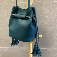 着用X 新品級 フリンジ ミニ バケットバッグ