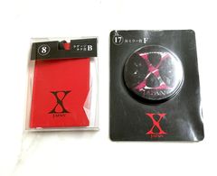 X JAPAN エックス　ジャパン　ピンバッヂ　ピンバッジ 10個セット 新品 未開封】X JAPAN 公式 ロゴ ピンバッジ 赤 ピンズ 当時物 レア - メルカリ