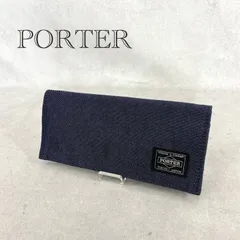 PORTER 吉田カバン SMOKY LONG WALLET  592-06371 スモーキー ロング ウォレット 長財布  ネイビー  メンズ 鞄 _201067のサムネイル