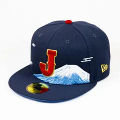 【ニューエラ正規品】ニューエラ New Era® NEW ERA® 帽子 キャップ   59FIFTY World Baseball Classic Mt.FUJI ネイビー(商品番号：14948255)