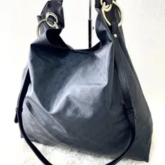 ゲラルディーニ　2way ショルダーバッグ　ハンドバッグ　ブラック　黒