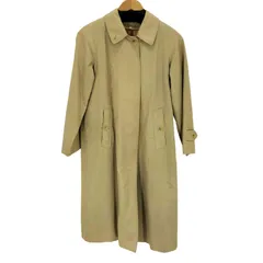 バーバリーズ BURBERRYS 英国製 ノバチェックライナー付き 比翼ステンカラーコート レディース 表記無 