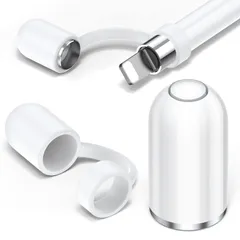 MACLE 対応Apple Pencil交換用 キャップ アップルペンシル キャップ 第1世代 キャップ紛失防止カバー タッチペン交換用 iPencil 1に対応 充電端子用 オリジナルと同じ磁力 対応iPad/iPad Pro/Air/mini i ...