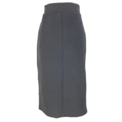 クミキョク 組曲 KUMIKYOKU 24SS ストレッチダンボール タイトスカート ロング Iライン 2 M相当 グレー系 /X