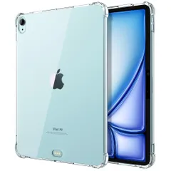 TiMOVO iPad air 11インチ ケース M3/M2 (2025/2024) iPad air5/4 ケース 10.9インチ(2022/2020) クリア iPadAir 第7世代/第6世代/第5世代/第4世代 カバー TPU製 滑り止め  ...