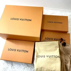 ルイヴィトン　4個セット　LOUIS VUITTON 空箱　大容量　大きい箱　袋