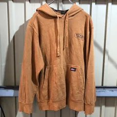 1831 Dickies パーカー ベージュ S ディッキーズ スウェット ワンポイント プリントロゴ 刺繍ロゴ 古着卸 アメリカ仕入