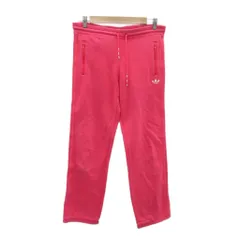 アディダスオリジナルス adidas originals スウェットパンツ S ピンク 裏起毛 イージー ロング丈 /YS16 ■GY60