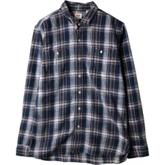 古着 リーバイス Levi's 長袖 ライトネルチェックシャツ メンズL相当/eaa613244