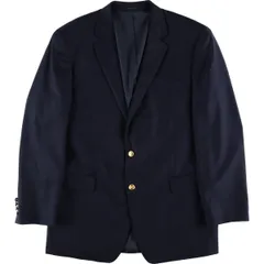 古着 ラルフローレン Ralph Lauren LAUREN ローレン 紺ブレザー テーラードジャケット メンズL相当/eaa613381
