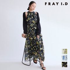 大人気完売品✨吉岡里帆さん着用✨FRAY I.D フラワー刺繍チュール
