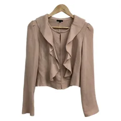 TO BE CHIC(トゥービーシック) カーディガン サイズ2 M レディース - ライトピンク 長袖/フリル