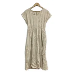 SLOBE IENA(スローブイエナ) ワンピース レディース - ベージュ 半袖/ロング