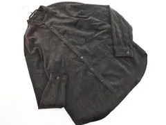 RAGEBLUE レイジブルー コーデュロイ バンドカラー シャツ sizeM/チャコール ◇■ メンズ