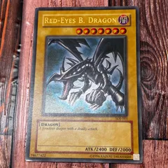 遊戯王　英語版　真紅眼の黒竜 　ウルトラレア