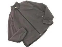 nano universe ナノユニバース ジップアップ スタンドカラー ジャケット sizeS/チャコール ◇■ メンズ