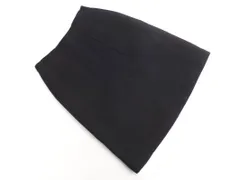 MACKINTOSH PHILOSOPHY マッキントッシュフィロソフィー ウール混 Aライン 台形 スカート size36/紺 ◇■ レディース