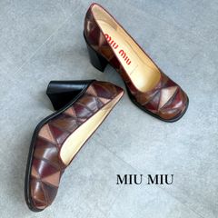 archive MIUMIU Python Square Toe Mules - メルカリ