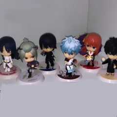 銀魂 ちびきゅん フィギュア 銀時 カムイ 神楽 志村 新八 月詠 土方 (ヒジカタ) मालम