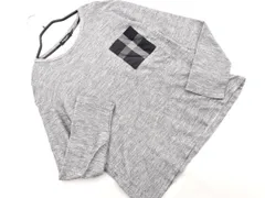 BLACK LABEL CRESTBRIDGE ブラックレーベル クレストブリッジ ポケット カットソー sizeM/グレー ■◇ メンズ