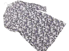ensuite エンスウィート 花柄 シャツ チュニック ワンピース size5/グレー ■◇ レディース